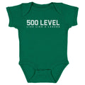 500 LEVEL Wordmark WHT