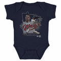Joe Mauer Minnesota State Silhouette WHT