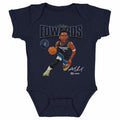 Anthony Edwards Minnesota Timberwolves Caricature WHT