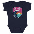 San Diego Wave FC Vintage Primary Logo WHT