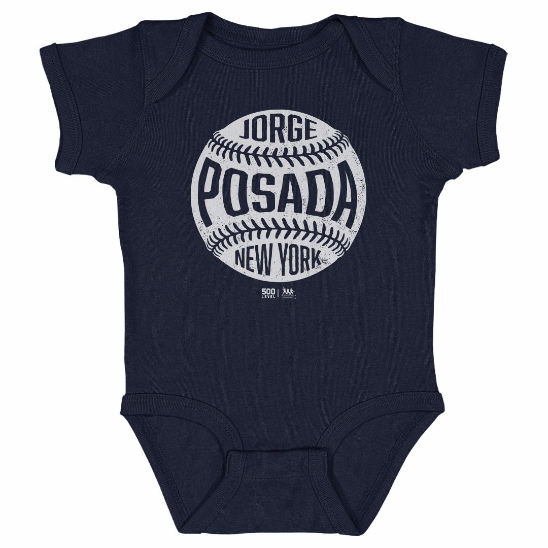 Jorge Posada New York Y Vintage Baseball WHT