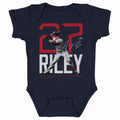 Austin Riley Atlanta Bold Number WHT