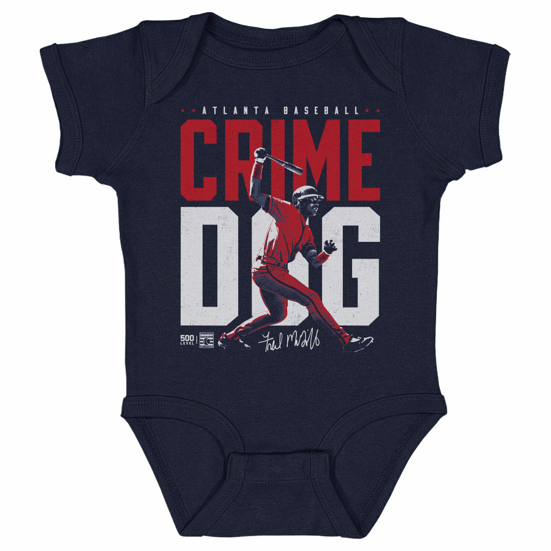 Fred McGriff Atlanta Crime Dog WHT