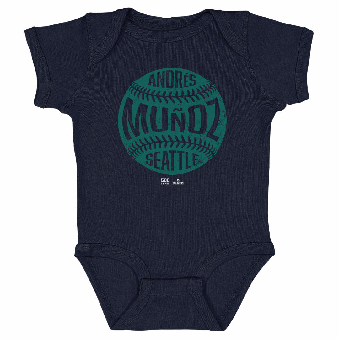 Andres Munoz Seattle Vintage Baseball WHT