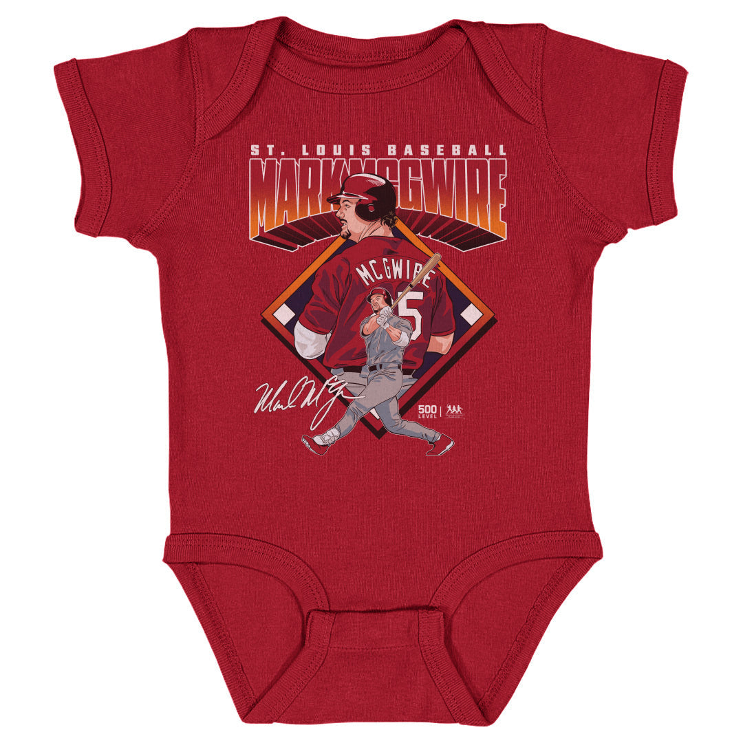 Mark McGwire St. Louis Baseball Diamond WHT
