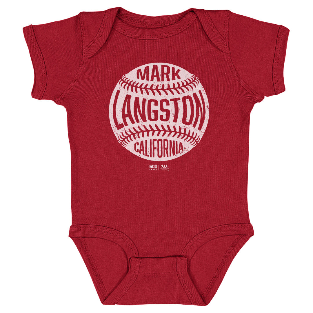 Mark Langston California Vintage Baseball WHT