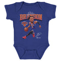 Jalen Brunson New York Knicks Caricature WHT