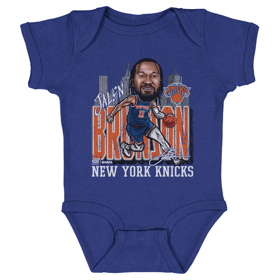 Jalen Brunson New York Knicks Cartoon City Cartoon WHT