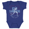 Ryne Sandberg Chicago C Outline WHT