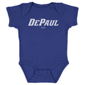 DePaul Blue Demons Wordmark White WHT