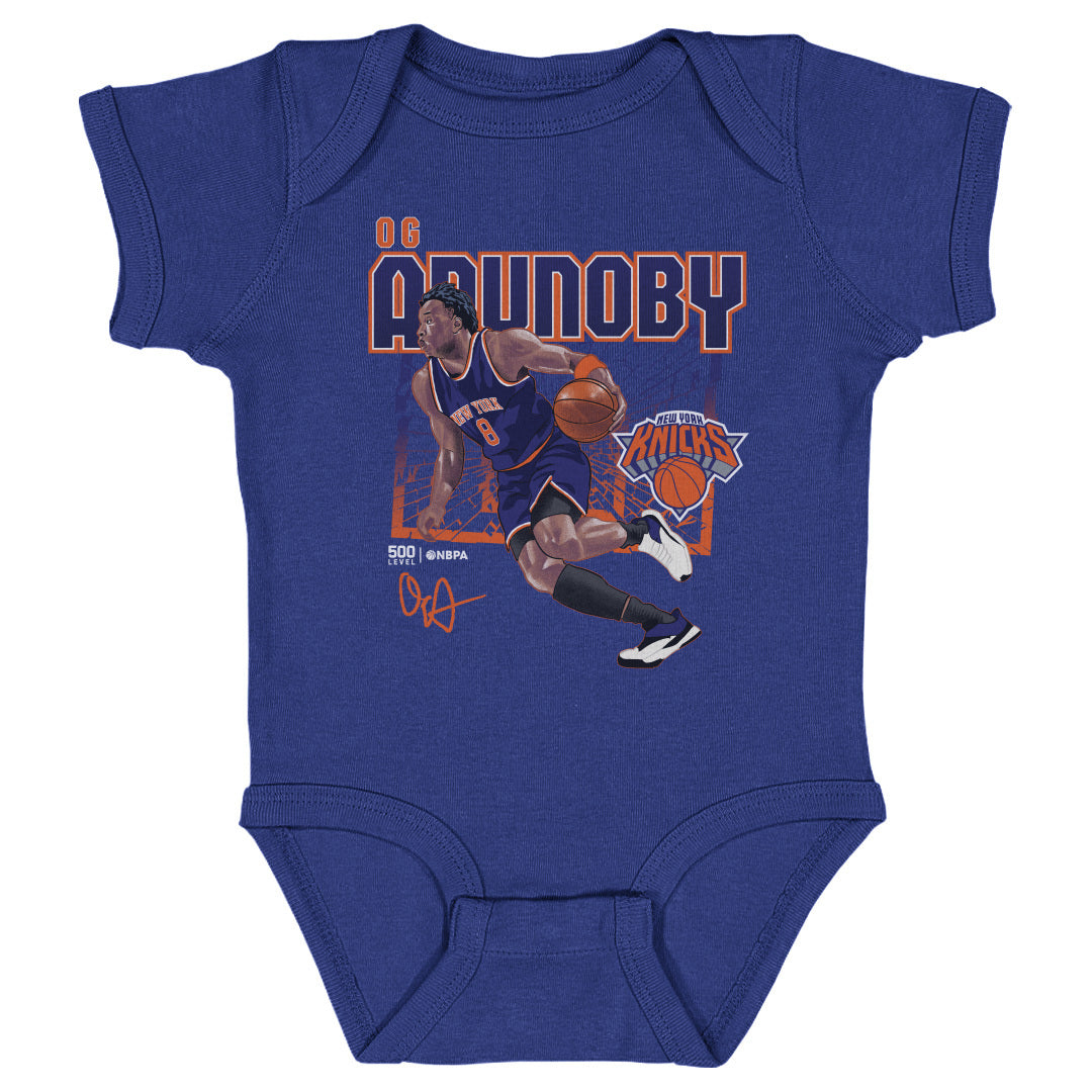 OG Anunoby New York Knicks Shattered WHT