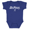 DePaul Blue Demons Track & Field Minimalist WHT