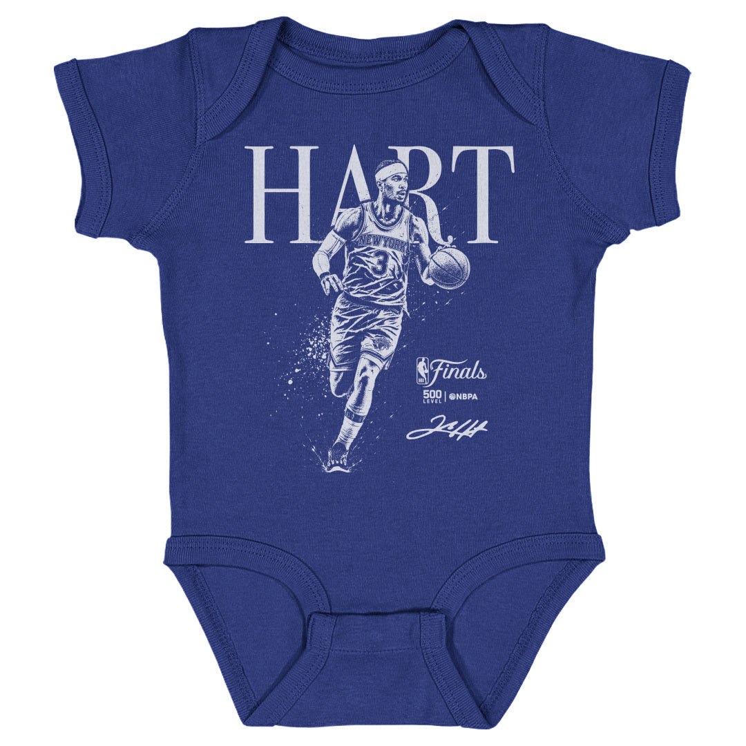 Josh Hart New York Knicks NBA Finals 2026 Mono WHT
