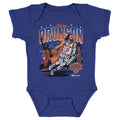 Jalen Brunson New York Knicks Skyline WHT