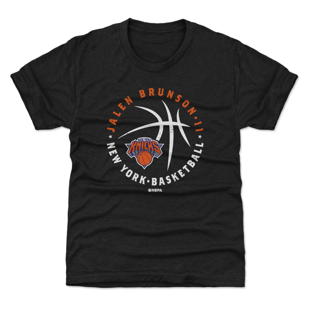 Jalen Brunson New York Knicks Player Ball WHT