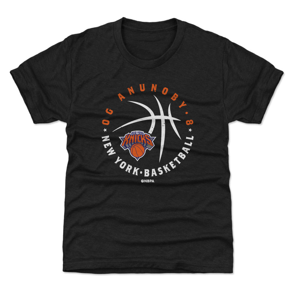 OG Anunoby New York Knicks Player Ball WHT