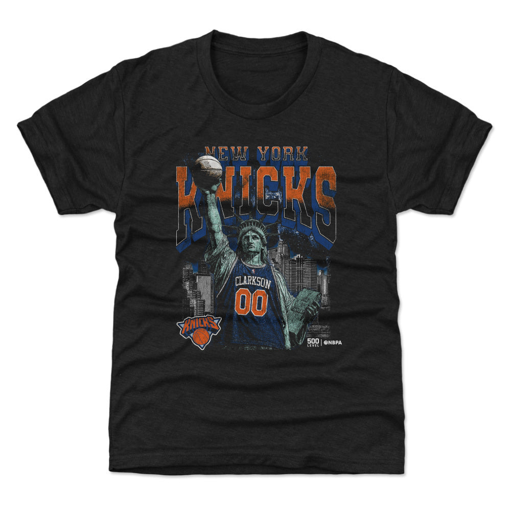 Jordan Clarkson New York Knicks Statue Of Liberty WHT