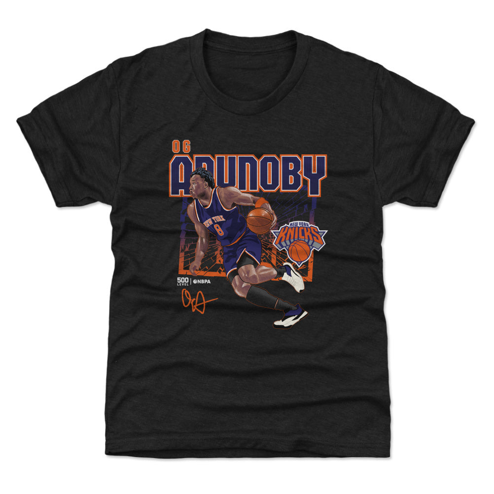 OG Anunoby New York Knicks Shattered WHT