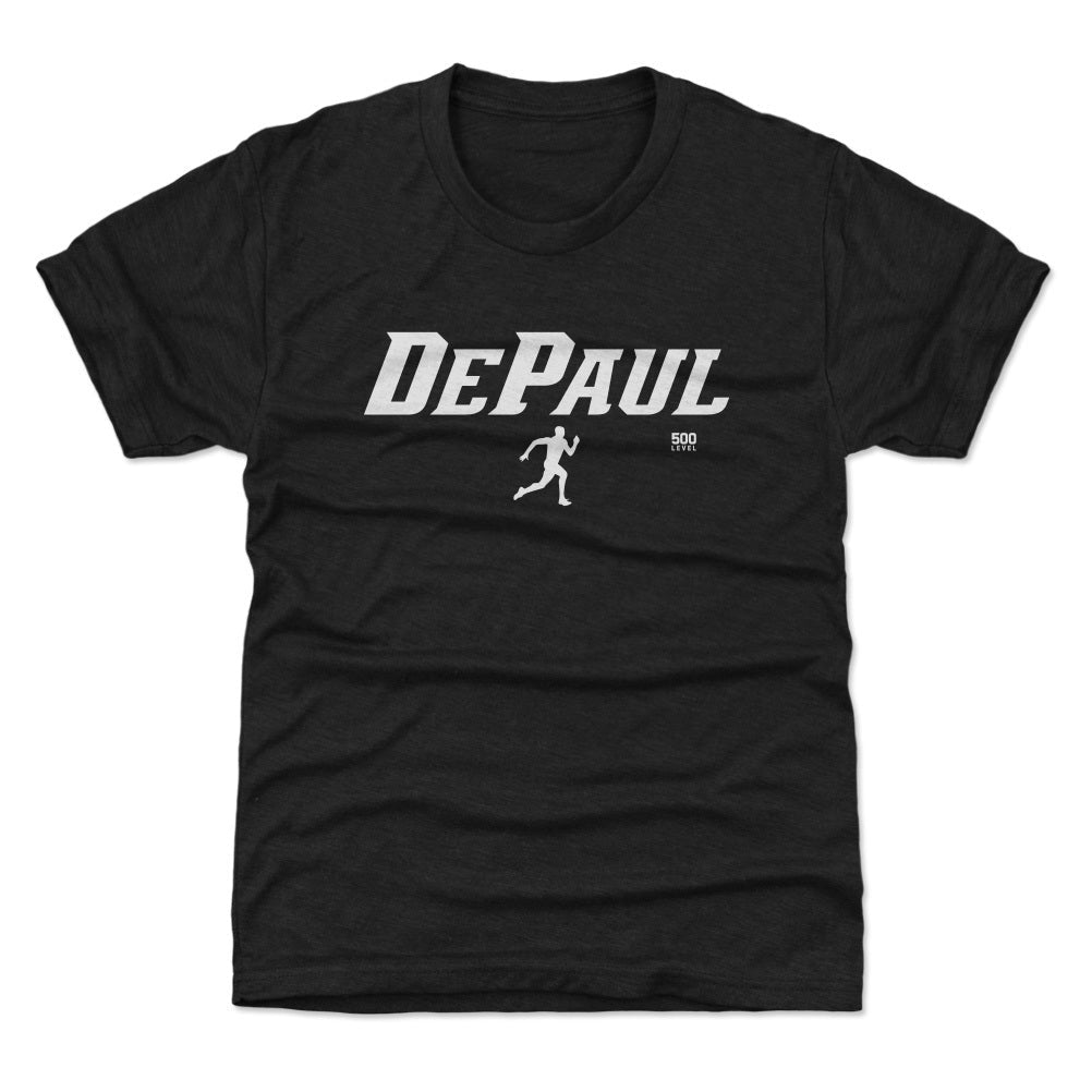 DePaul Blue Demons Track & Field Minimalist WHT
