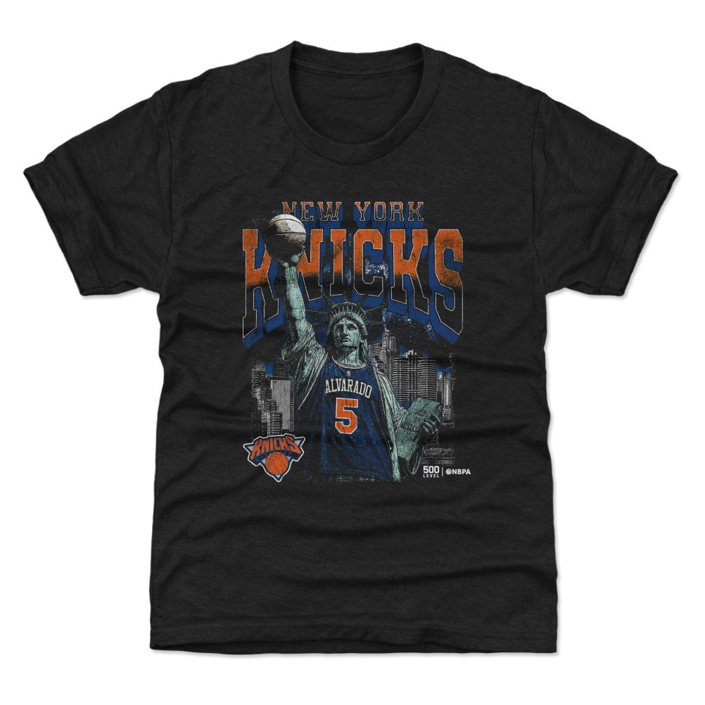 Jose Alvarado New York Knicks Statue Of Liberty WHT