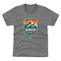 Denver Summit FC Vintage Primary Logo Gray WHT