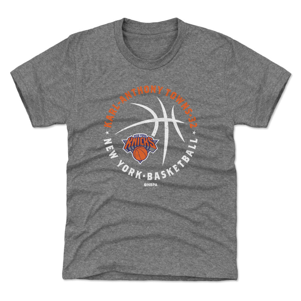 Karl-Anthony Towns New York Knicks Player Ball WHT