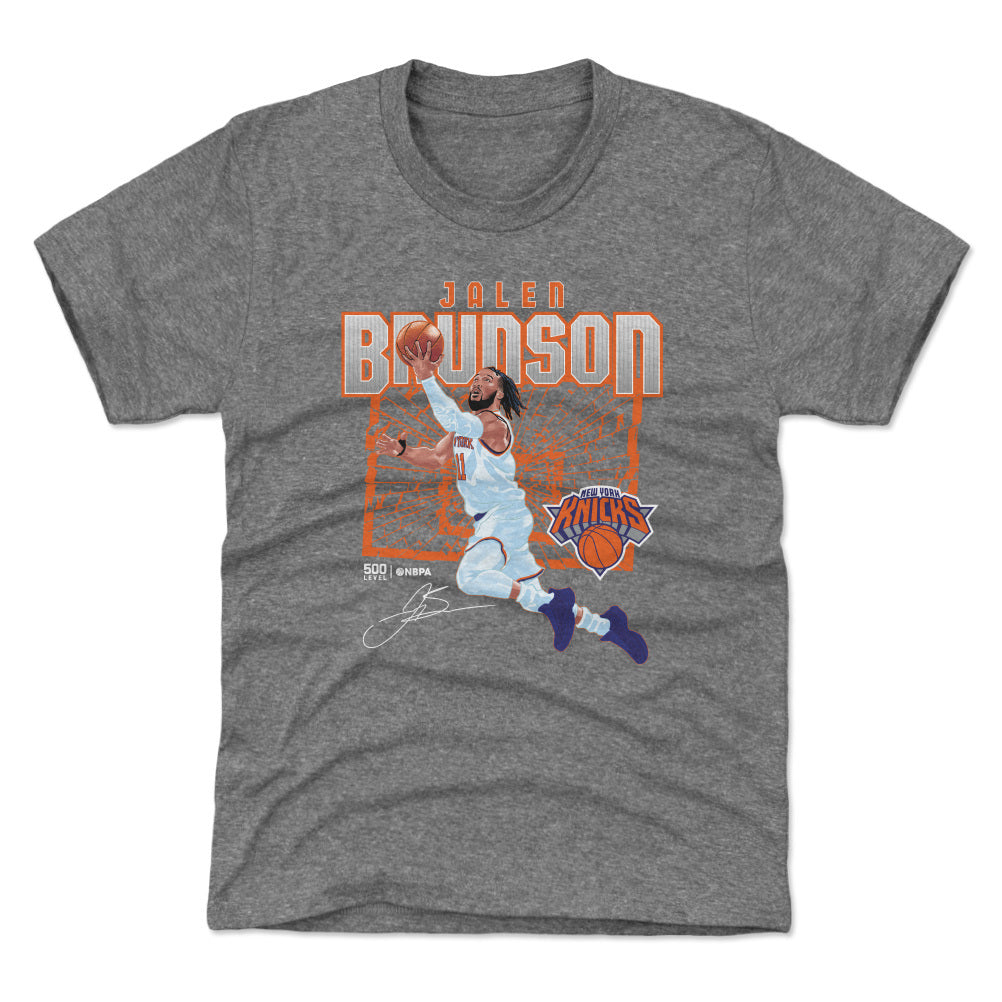 Jalen Brunson New York Knicks Shattered WHT