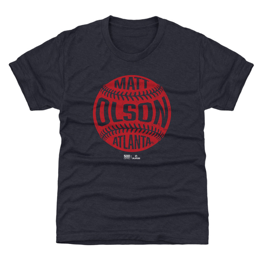 Matt Olson Atlanta Vintage Baseball WHT