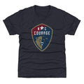 North Carolina Courage Vintage Primary Logo WHT
