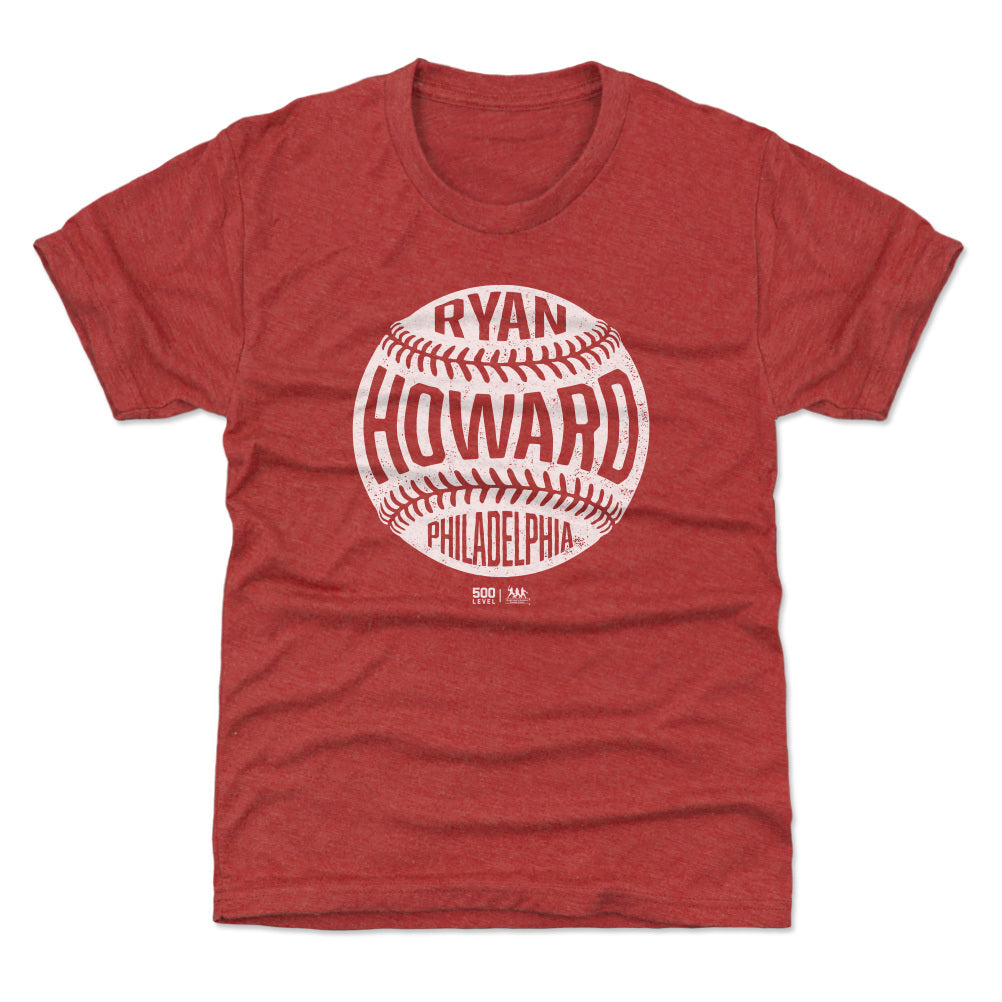 Ryan Howard Philadelphia Vintage Baseball WHT