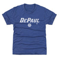 DePaul Blue Demons Volleyball Minimalist WHT