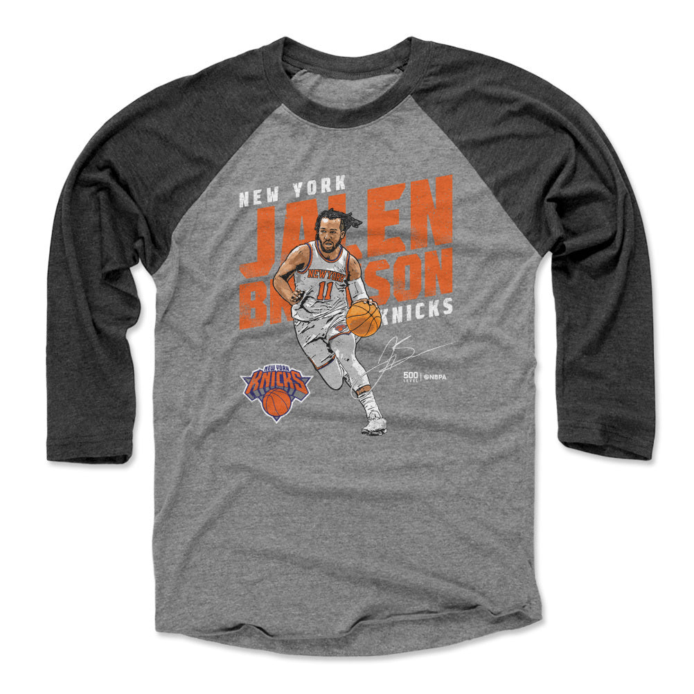 Jalen Brunson New York Knicks Slant WHT