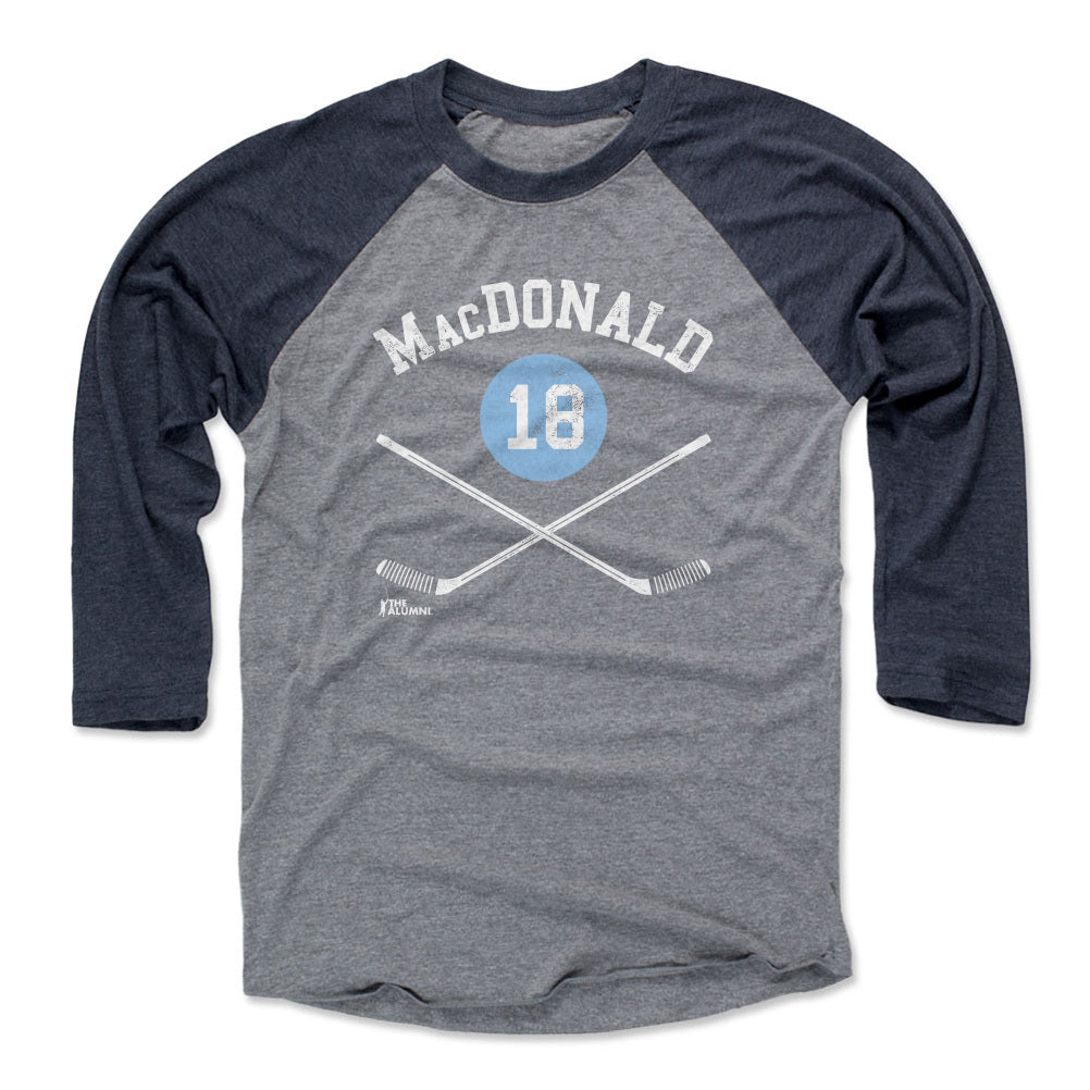 Lowell MacDonald Pittsburgh 18 Sticks WHT