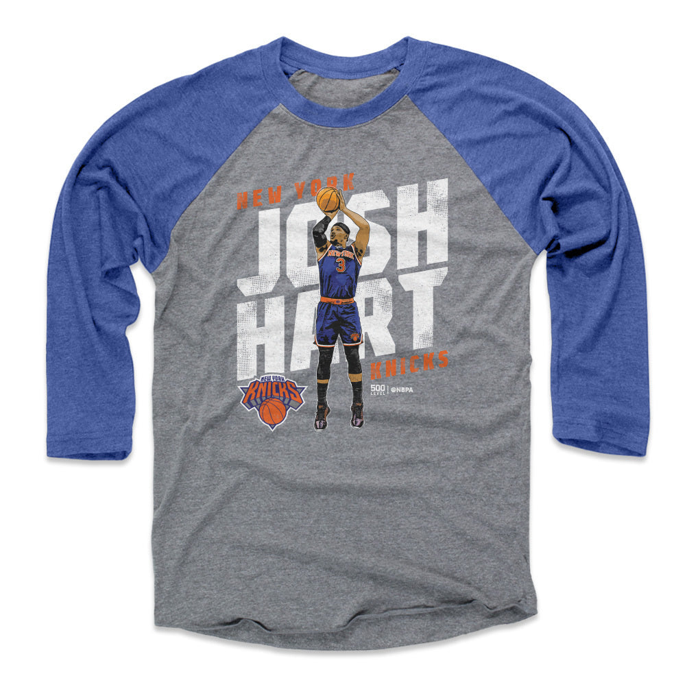 Josh Hart New York Knicks Slant WHT