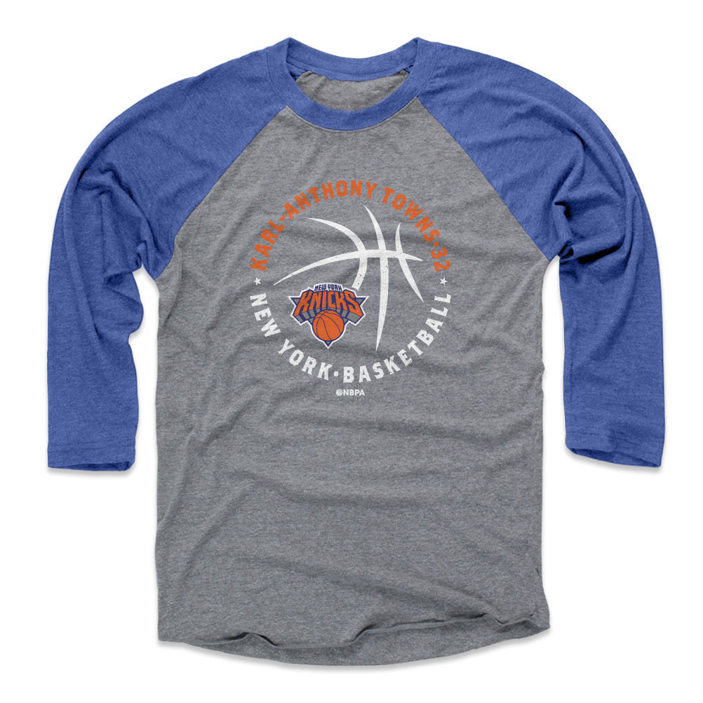 Karl-Anthony Towns New York Knicks Player Ball WHT