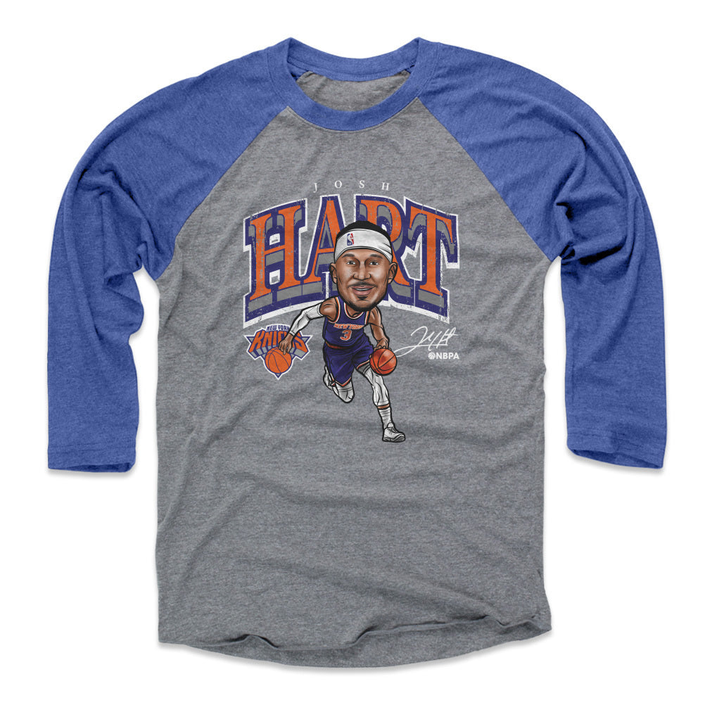 Josh Hart New York Knicks Cartoon WHT