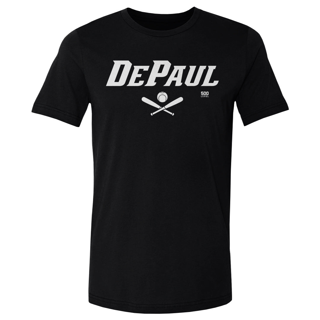 DePaul Blue Demons Softball Minimalist WHT