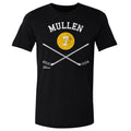 Joe Mullen Pittsburgh 7 Sticks WHT
