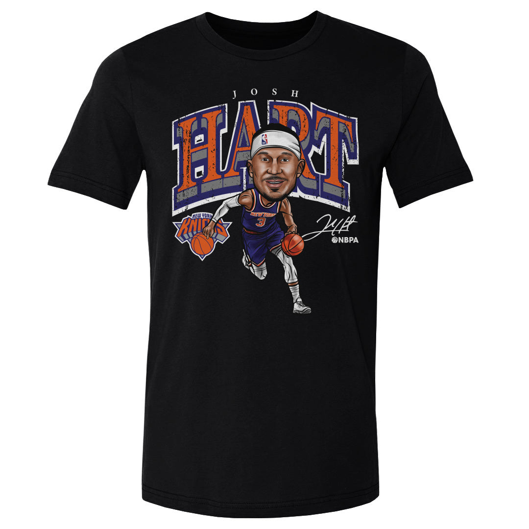 Josh Hart New York Knicks Cartoon WHT