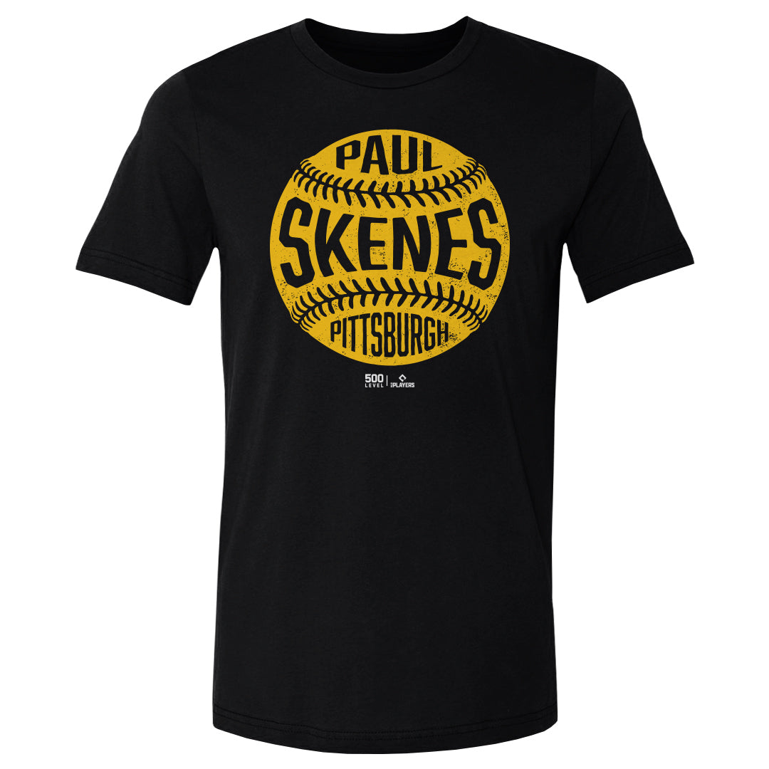 Paul Skenes Pittsburgh Vintage Baseball WHT