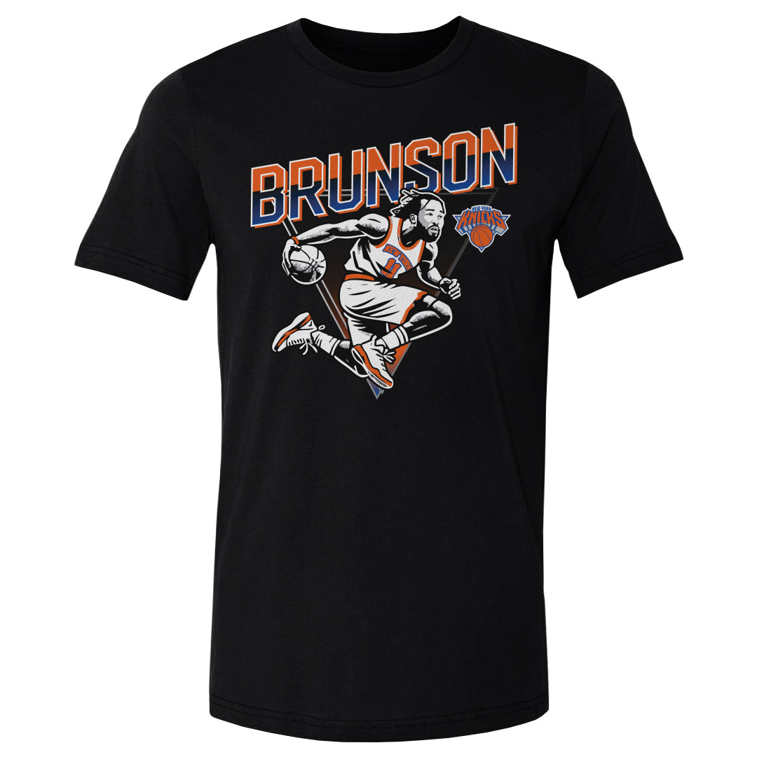 Jalen Brunson New York Knicks Triangle WHT