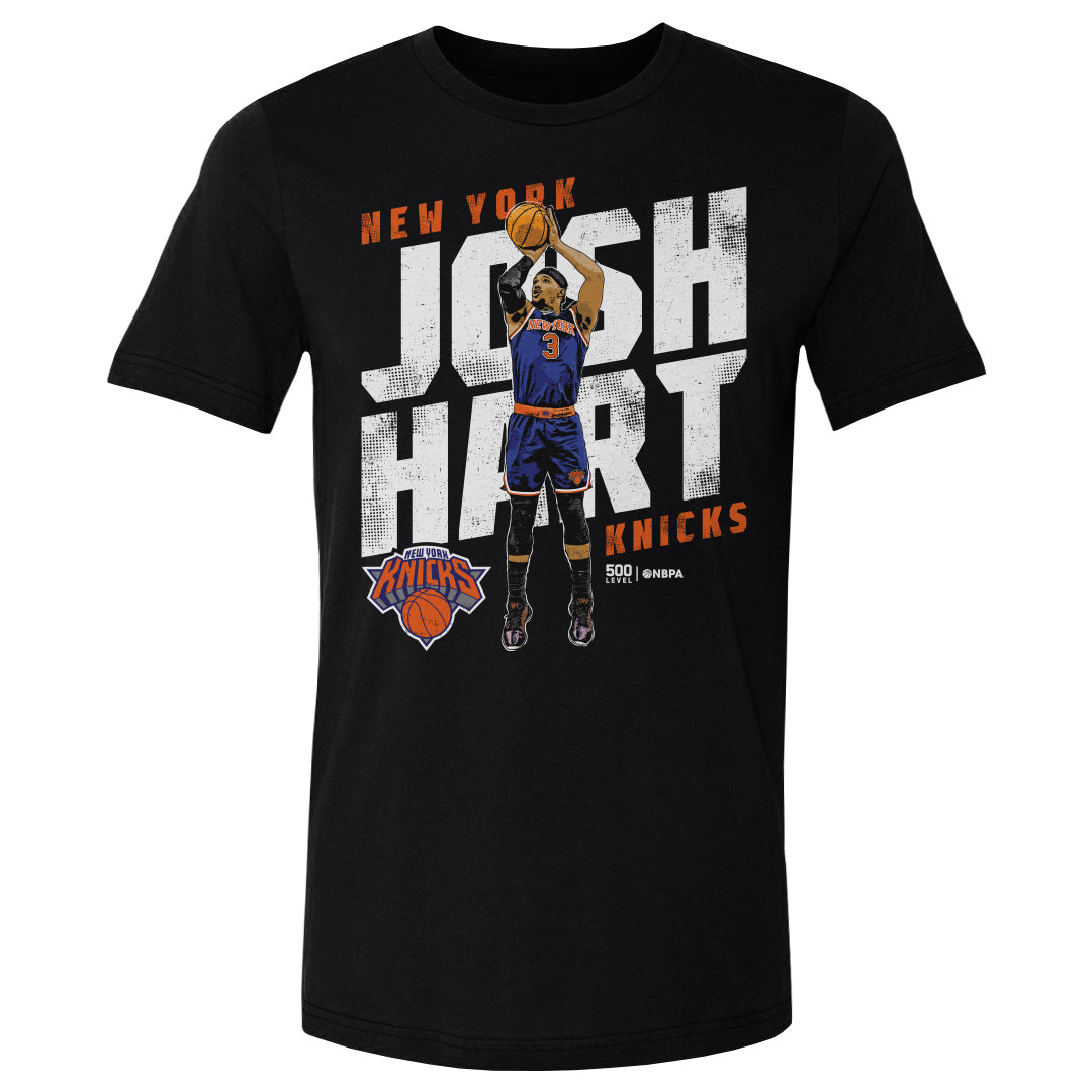 Josh Hart New York Knicks Slant WHT