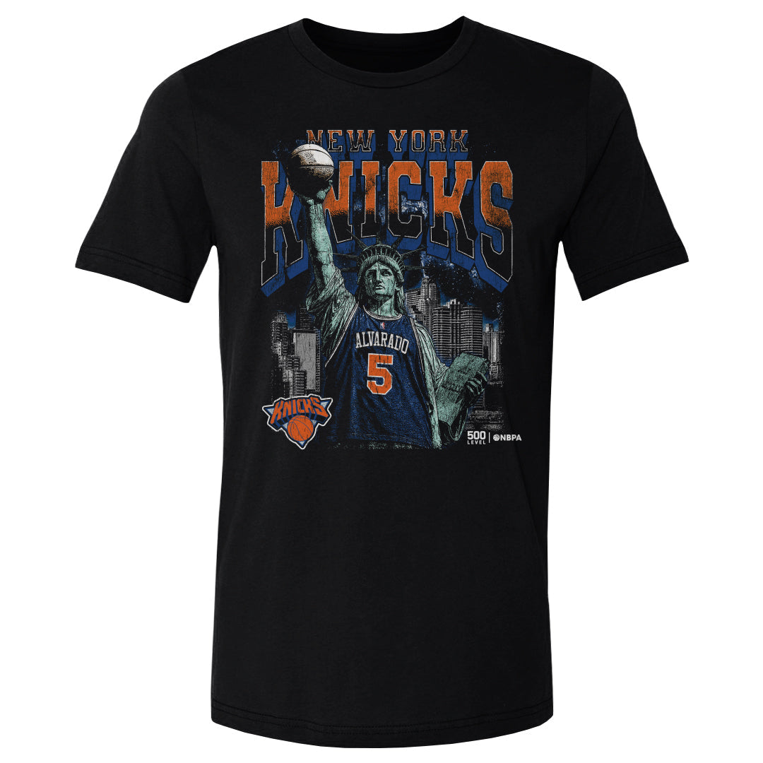 Jose Alvarado New York Knicks Statue Of Liberty WHT