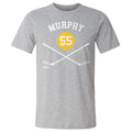 Larry Murphy Pittsburgh 55 Sticks WHT