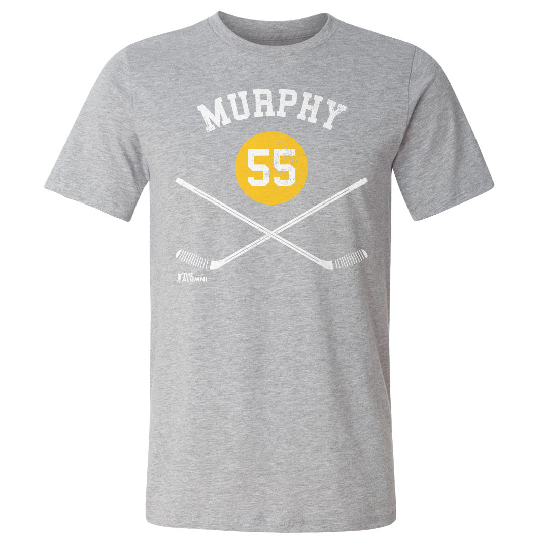 Larry Murphy Pittsburgh 55 Sticks WHT