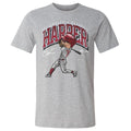 Bryce Harper Philadelphia Cartoon WHT