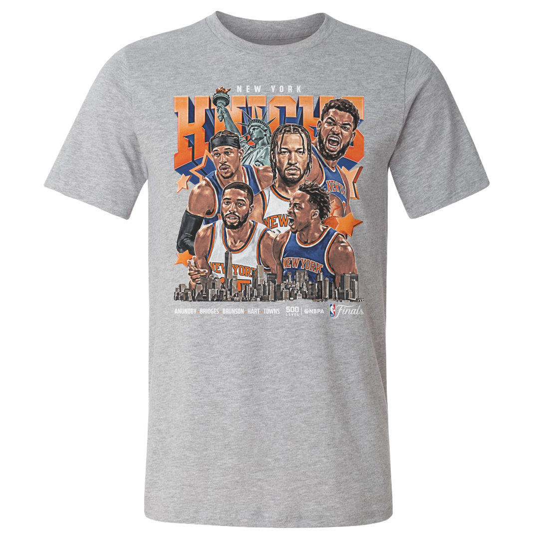 New York Knicks NBA Finals 2026 Collage WHT