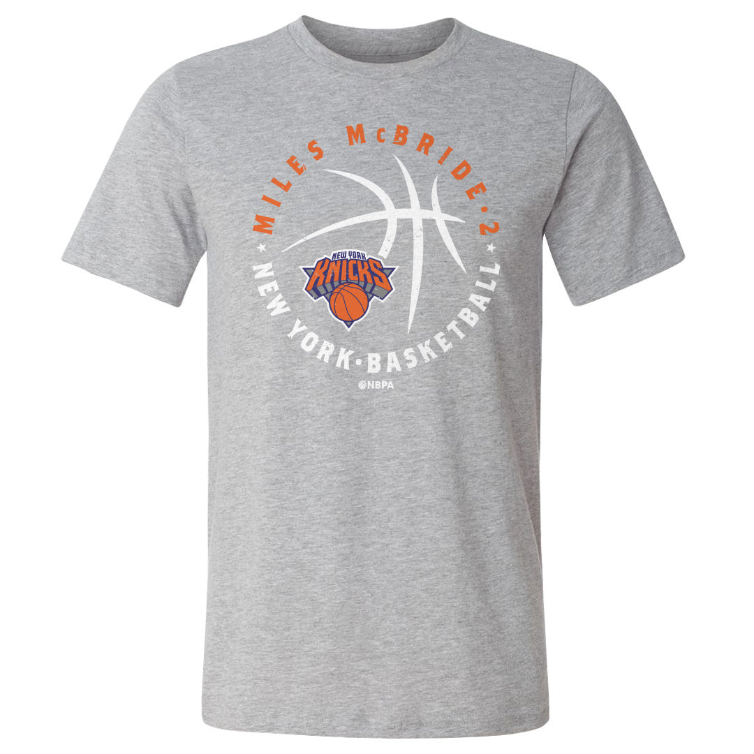 Miles McBride New York Knicks Player Ball WHT