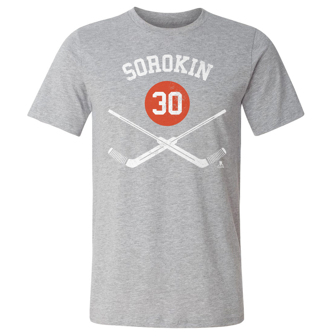 Ilya Sorokin New York I Goalie Sticks WHT