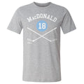 Lowell MacDonald Pittsburgh 18 Sticks WHT